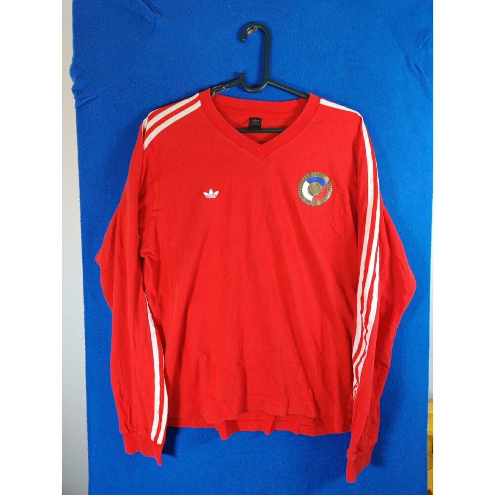 Adidas Originals Czechoslovakia Football Long Sleeve Shirt Men's SIze Large - Picture 11 of 16